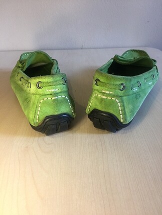 40 Beden yeşil Renk Yeşil süet ayakkabı