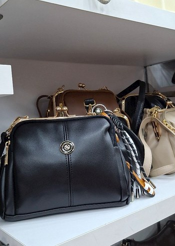 Bej Payetli Bohem Kadın Anahtarlık - Görsel 3