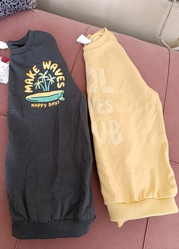 Sıfır orjinal ikili sweatshirt 