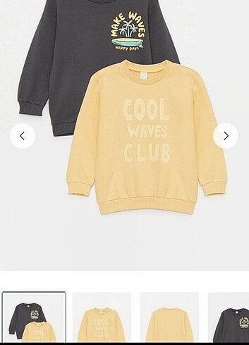 LC Waikiki Sıfır orjinal ikili sweatshirt