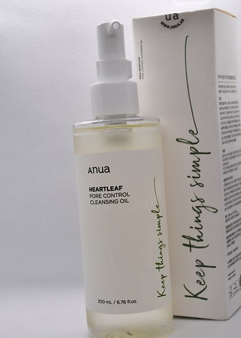 Anua Heartleaf Gözenek Kontrol Cilt Temizleme Yağı 200 ml - Görsel 2