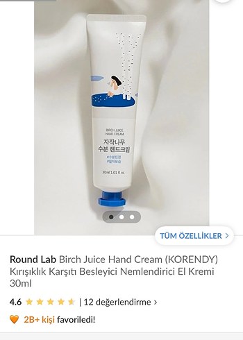 Round Lab Kırışıklık Karşıtı Nemlendirici El Kremi 30ml - Görsel 2