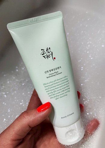 Beauty of Joseon Green Plum Refreshing Cleanser Acne Face Wash - Görsel 4