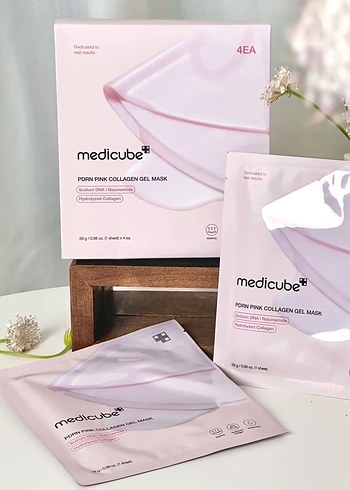 Medicube PDRN Pink Collagen Gel Mask  Kolajen Jel Maske (Tekli) - Görsel 5