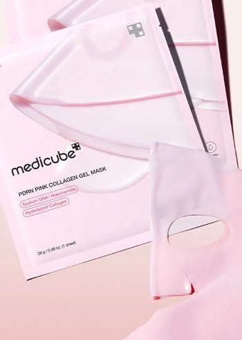 Medicube PDRN Pink Collagen Gel Mask  Kolajen Jel Maske (Tekli) - Görsel 4