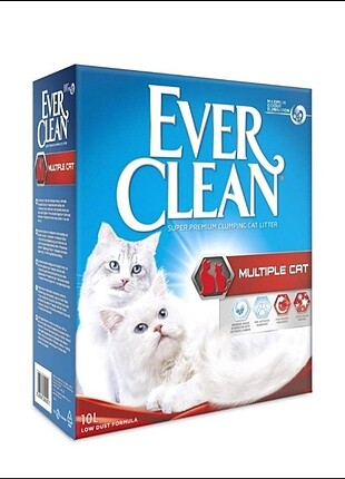 Ever Clean Multiple 10 lt kedi kumu