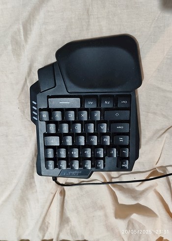 Tek El Mekanik Klavye Siyah - Görsel 2