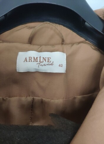 xl Beden camel Renk Armine trençkot 