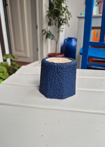 Diğer Mavi Dokulu Mum