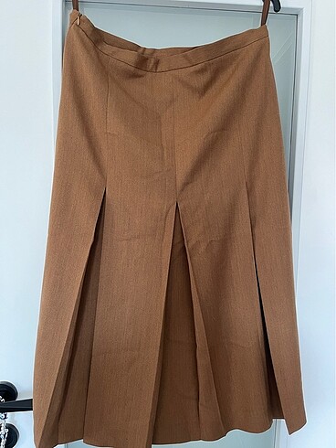 Vintage taba rengi etek