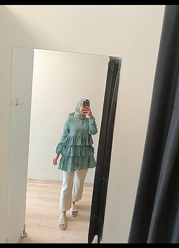 Mint yeşili tunik 