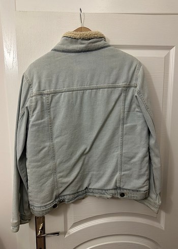 Düğmeli Denim Ceket, Rahat Kesim - Görsel 2