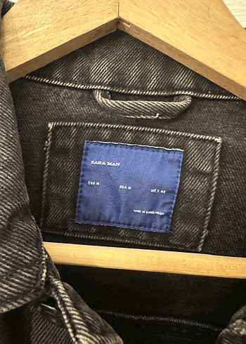 Orijinal zara Denim erkek Kot  Ceket - Görsel 2