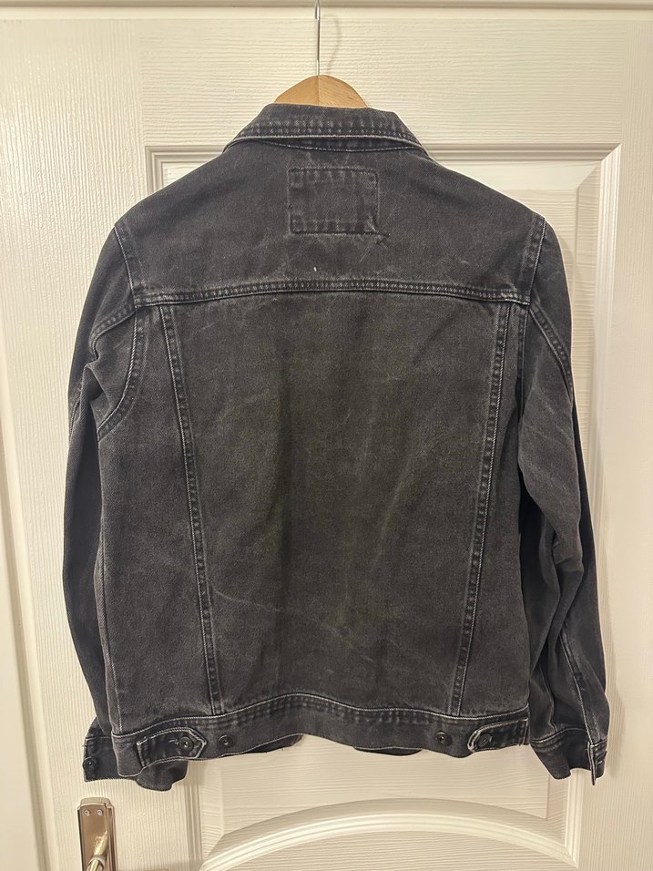 Orijinal zara Denim erkek Kot  Ceket - Görsel 3