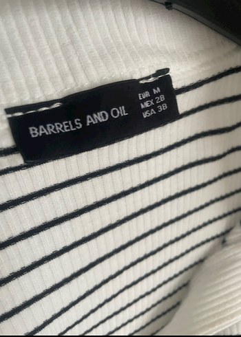 Trendyol & Milla Çizgili, Polo Yaka, Kısa Kollu Midi Elbise