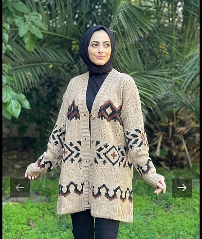 Diğer Kilim Desenli Hırka