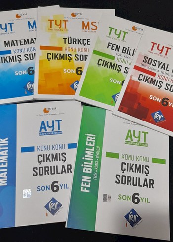 KR akademi tyt ayt konu konu çıkmış sorular