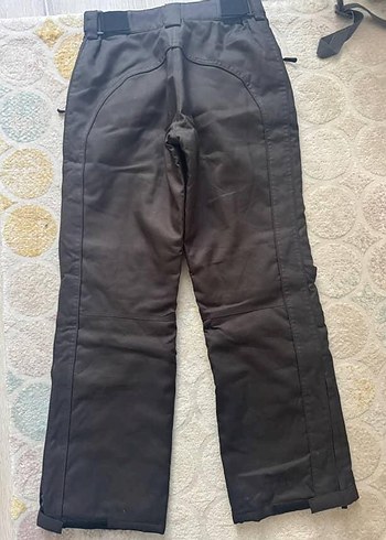 36 beden yüksek bel siyah Kayak Pantolonu - Görsel 3