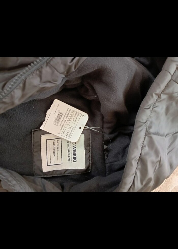 13_14 yaş Erkek Çocuk Mont - Görsel 5