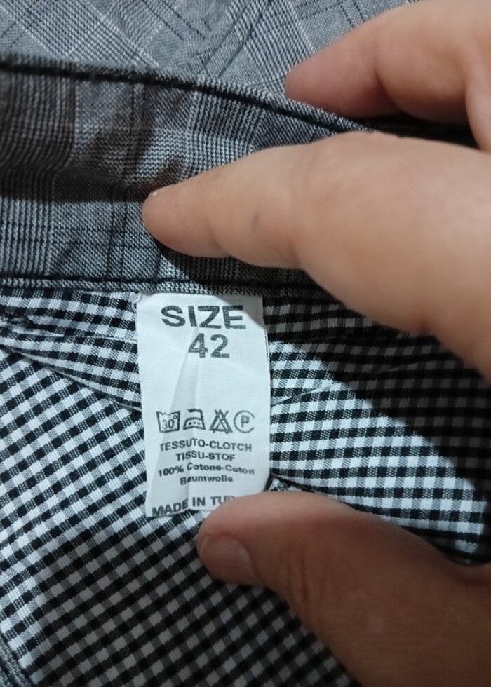 Erkek kumaş pantolon 42 BEDEN - Görsel 3