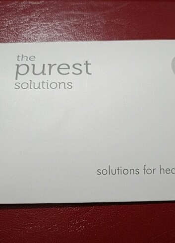 Diğer the purest solutions deneme kiti 