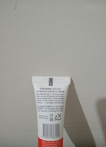 Diğer chamos repair cica centella cream 