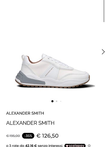 Alexander Smith Beyaz Erkek Sneaker Liverpool - Görsel 2