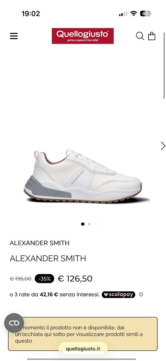 Alexander Smith Beyaz Erkek Sneaker Liverpool - Görsel 2