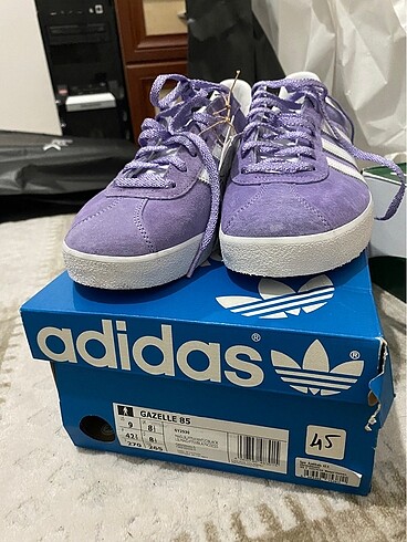 Adidas Gazelle 85 Lila Sıfır Ayakkabı - Görsel 6
