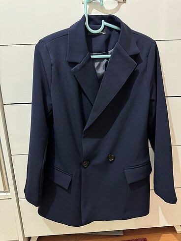 Lacivert blazer ceket