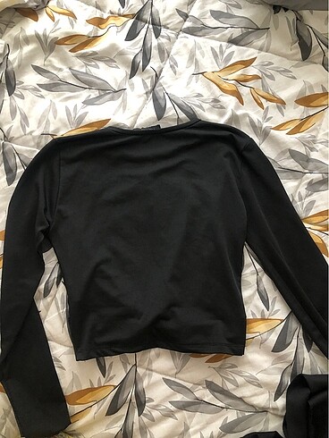 Trendyol & Milla siyah crop