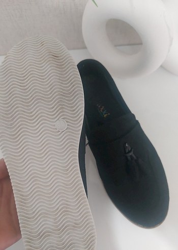 Siyah Erkek Çocuk Süet Püsküllü Loafer - Görsel 5