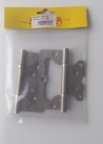 10 cm Metal Yönsüz Menteşe 2'li Set - Görsel 3