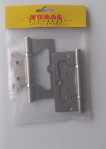 10 cm Metal Yönsüz Menteşe 2'li Set - Görsel 2