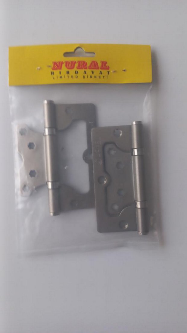 10 cm Metal Yönsüz Menteşe 2'li Set - Görsel 2