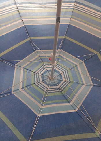 180 cm Ayarlanabilir Çok Renkli Kadın Şemsiye - Görsel 6