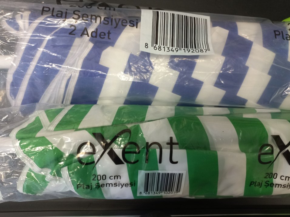 200 cm Ayarlanabilir Çok Renkli Şemsiye ve Sabitleme Kazığı - Görsel 4