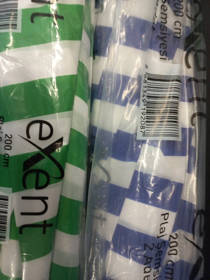 200 cm Ayarlanabilir Çok Renkli Şemsiye ve Sabitleme Kazığı - Görsel 5