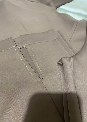 -Satıldı- Vizon  renk ikili tesettür scuba  Takım - Görsel 3