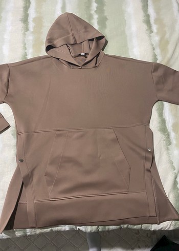 -Satıldı- Vizon  renk ikili tesettür scuba  Takım - Görsel 2