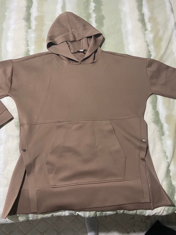 -Satıldı- Vizon  renk ikili tesettür scuba  Takım - Görsel 2