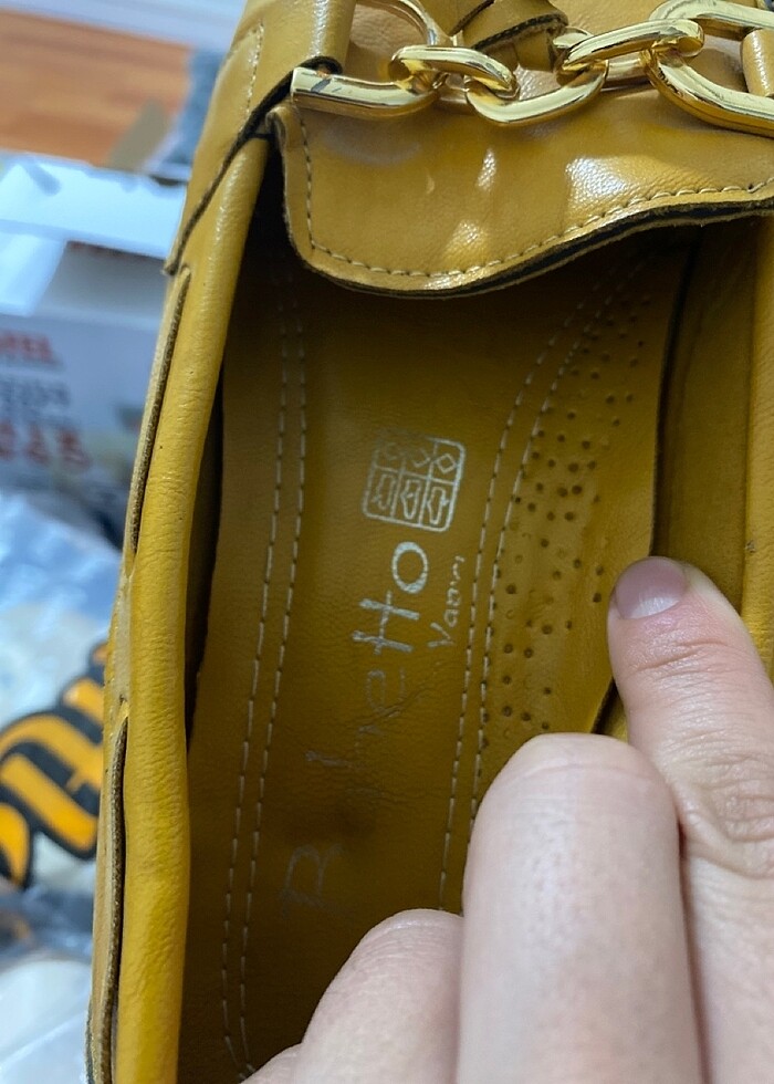 Babetto by yapıcı bahaneye hardal sarısı - Görsel 2