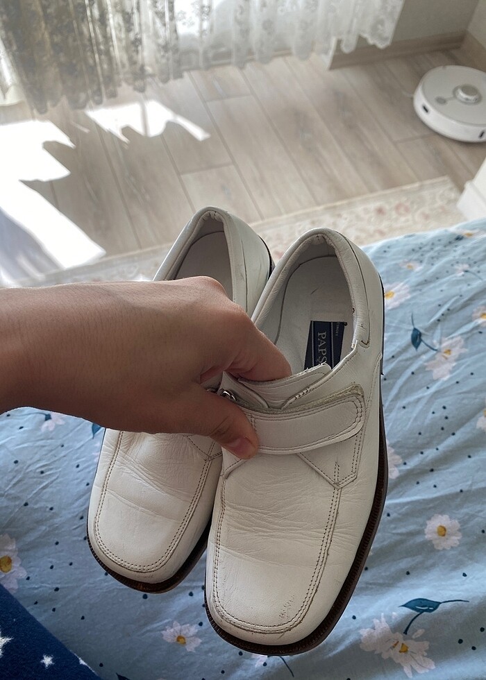 Beyaz sünnet ayakkabısı - Görsel 5