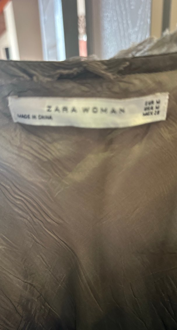 Gri Bohem Uzun elbise - Görsel 4