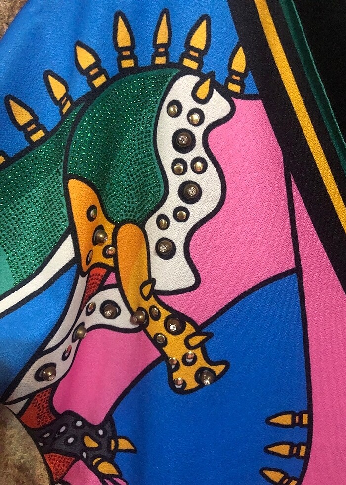 Midi boy elbise - Görsel 3