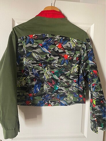 Mevsimlik kumaş mont - Görsel 3