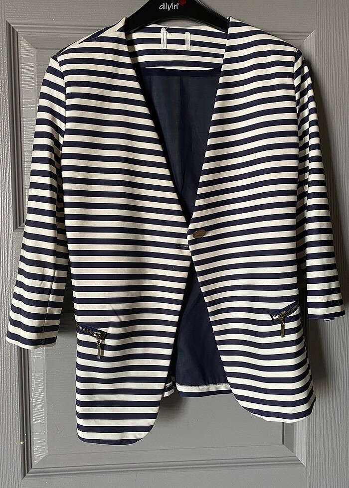 Bayan yazlık ceket - Görsel 4