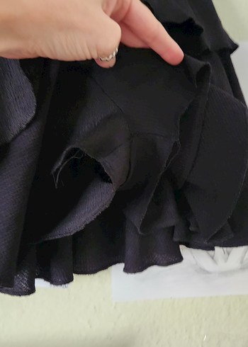 Siyah Kat Kat Mini Etek - Görsel 2