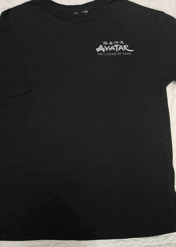 Avatar Baskılı Siyah Erkek Tişört
