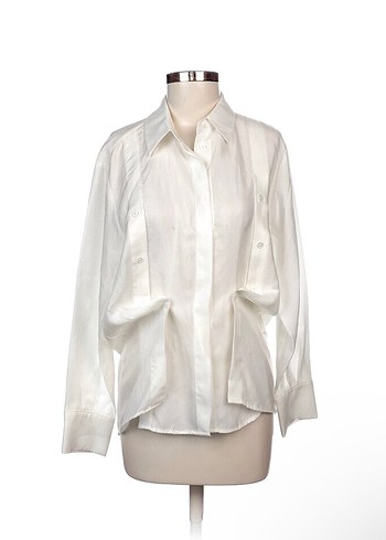 İpekyol Beyaz Kadın Gömlek - Görsel 2